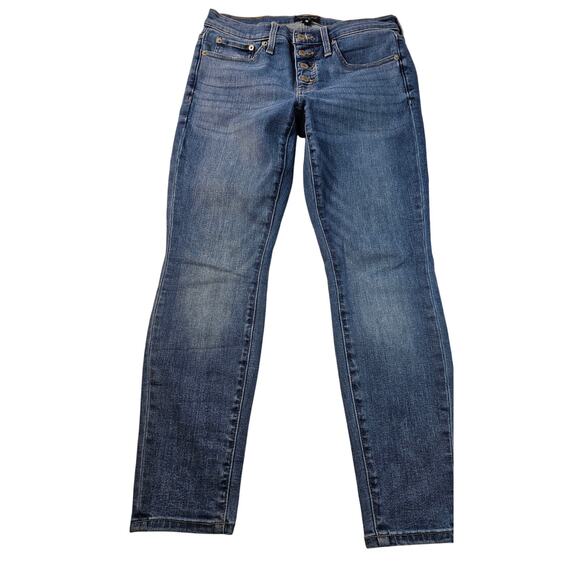 Lucky Brand Ava Mid Rise Skinny Jean 6 / 28 A NWOT ankle cropped stretch casual - Picture 1 of 12